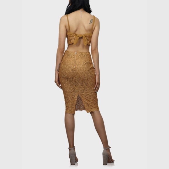 Lace Skirt Set Marigold - Picture 3 of 3